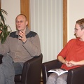  Kultūros žurnalistas Gediminas Kajėnas ir literatūrologė Jurgita Lūžaitė-Kajėnienė