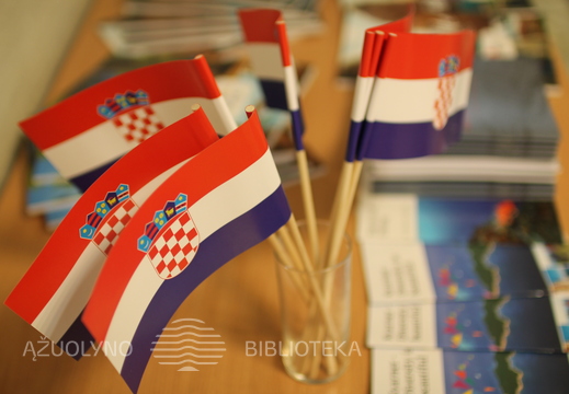 Birželio 22 d. bibliotekoje buvo pristatyta Kroatijos ambasados paroda "Markas Maruličius - Europos humanistas"