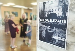Mildos Šležaitės tapybos darbų paroda 