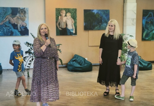 Parodą pristatė KAVB Kultūros projektų vadovė Rimantė Tamoliūnienė