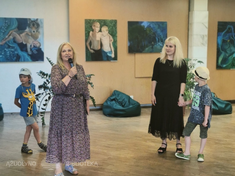 Parodą pristatė KAVB Kultūros projektų vadovė Rimantė Tamoliūnienė