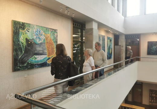 Parodos atidarymo akimirka