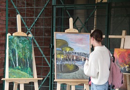 VASAROS GALERIJA: Faustos Kybartienės tapybos darbų paroda 