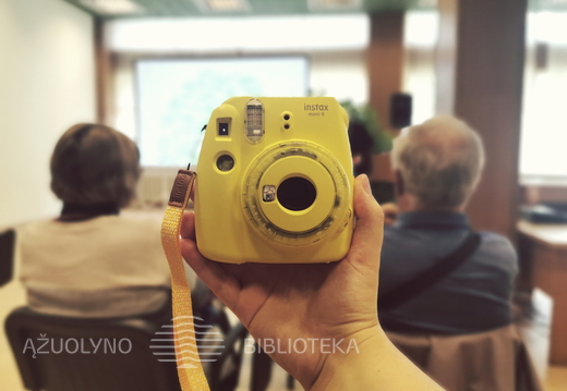 Projekto „Akimirkų istorijos“ edukacinė paskaita senjorams: skaitmeninė fotografija