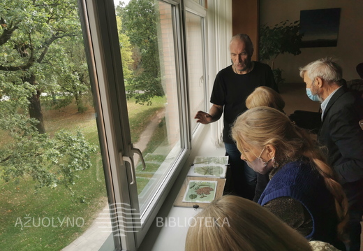 Projekto „Akimirkų istorijos“ edukacinė paskaita senjorams: cianotipija