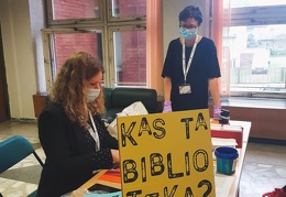 Kūrybinės dirbtuvės „O kas ta biblioteka?“