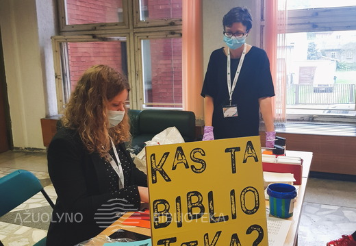 Kūrybinės dirbtuvės „O kas ta biblioteka?“