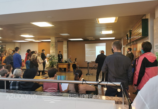 Menininko Gasparo Aleksos muzikinis pasirodymas Live coding