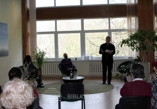  Pauliaus Širvio poeziją skaitė aktorius Petras Venclovas