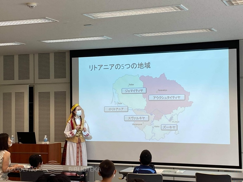 Lietuvos regionus pristato Gifu prefektūros tarptautinių ryšių koordinatorė Ž. Jomantaitė