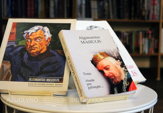 Parodos "Algimanto Masiulio legenda" leidiniai.