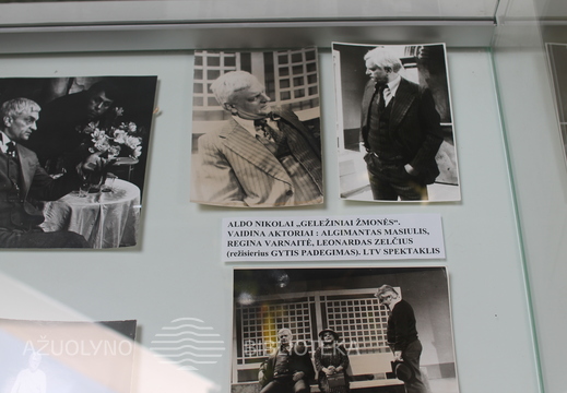 Parodos "Algimantą Masiulį prisimenant..." stendas