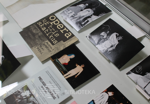 Parodos "Algimantą Masiulį prisimenant..." stendas