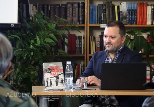 Susitikimas su karo ekspertu, knygos „Karo anatomija“ autoriumi G. Petkevičiumi