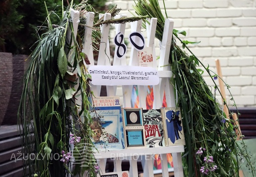 Dailininkui, knygų iliustratoriui, grafikui Kastyčiui Leonui Skromanui – 80