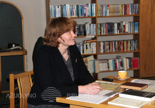 Pranešėja VDU profesorė Sigita Barniškienė