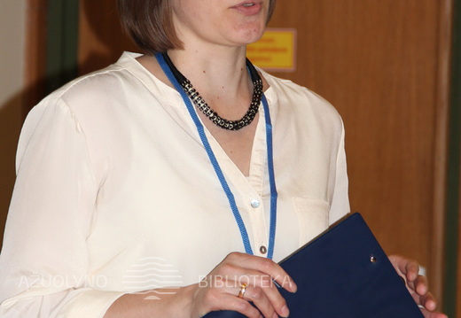 Renginio vedėja Julija Genienė