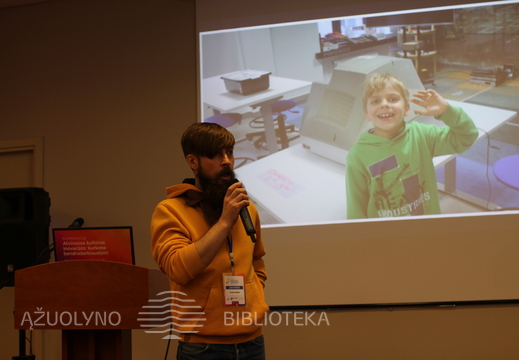 Konferencijos akimirka