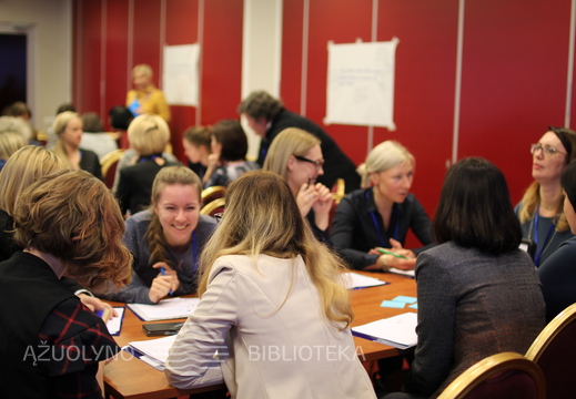 Konferencijos akimirka