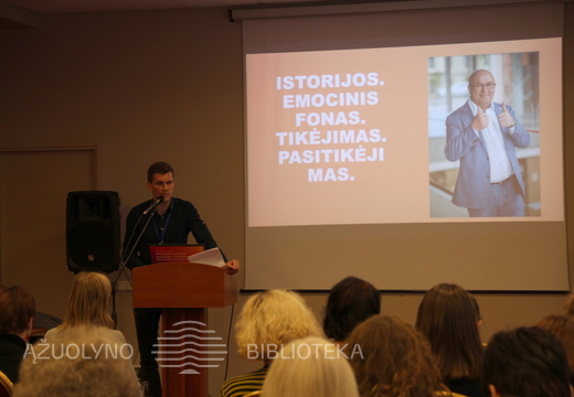 Konferencijos akimirka