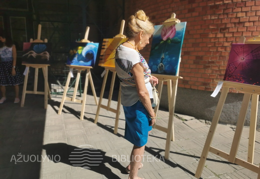 VASAROS GALERIJA: Faustos Anulytės tapybos darbų paroda 